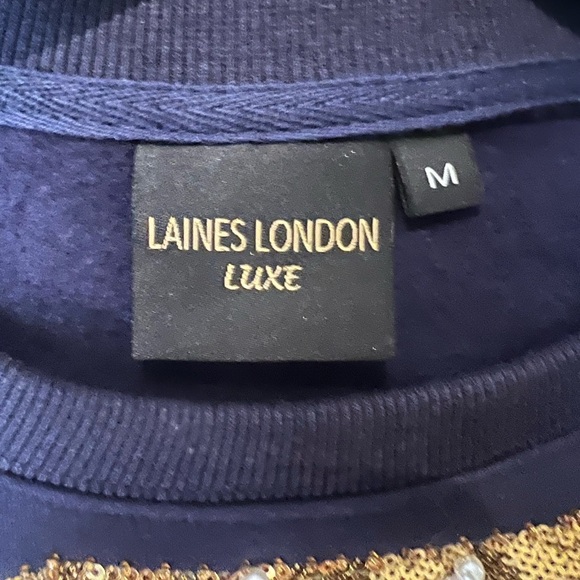 Wolf & Badger Laines London Embellished Jellyfish Sweatshirt M - Picture 3 of 5